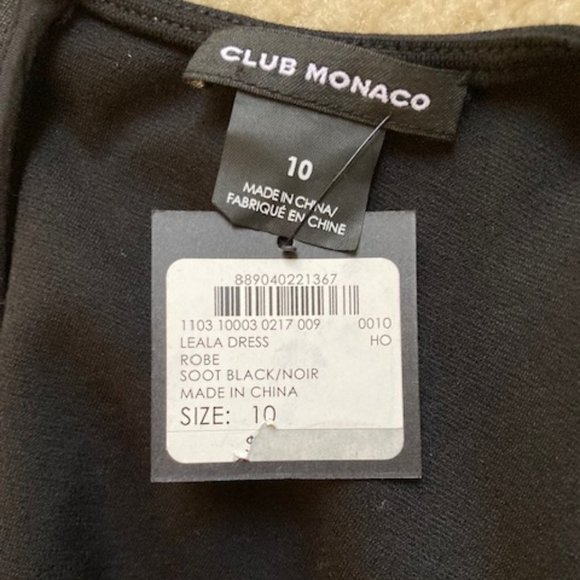 Club Monaco NEW black lace dress size 10 - Picture 8 of 8